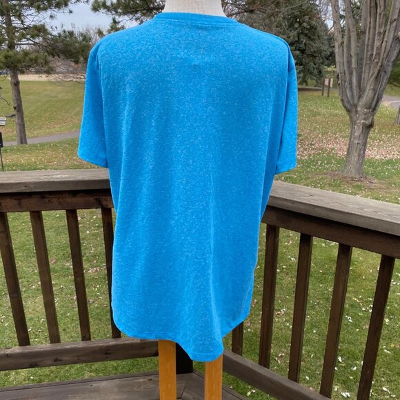 Nike Legend Training T Shirt Women's Dri Fit Athletic Gym Tee AQ3210  XXL Blue - Picture 6 of 12